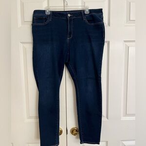 a.n.a Women's Dark Wash Jeggings